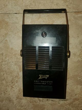 Vintage Zenith Royal Deluxe 500H Transistor AM Radio parts 2