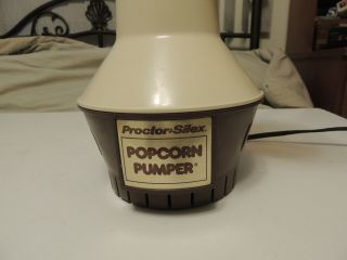 Vintage Proctor Silex Popcorn Pumper Machine Maker 73302 Coffee Beans 2