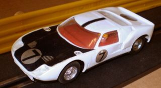 Scalextric Vintage Ford Gt Slot Car 1/32