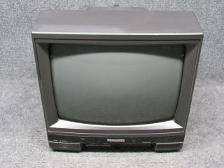 Vintage Panasonic Ct - 1382y Op197 13 " Color Video Crt Gaming Television Monitor