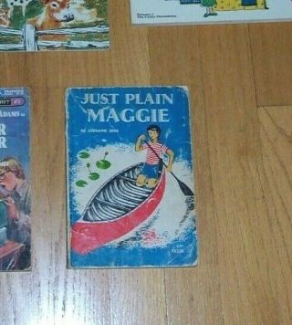 Just Plain Maggie By Lorraine Beim 1970 Vintage Scholastic Paperback Tx230