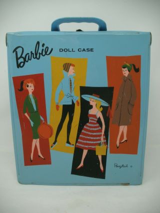 Mattel Barbie 1960s Vintage Ponytail Barbie w/Case,  Barbie Clothes,  shoes,  acces 2
