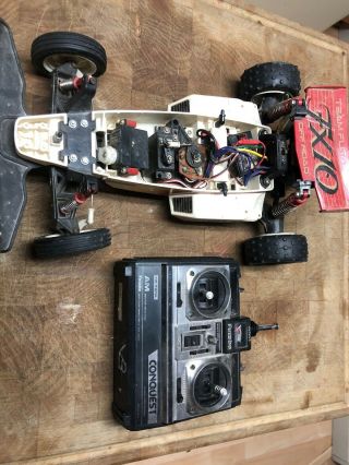Vintage Futaba Fx/10 All Terrain R/c Off Road Racer With Transmitter