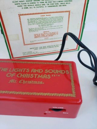Vintage MR CHRISTMAS Lights and Sounds of Christmas 1981– 21 Songs – It 2