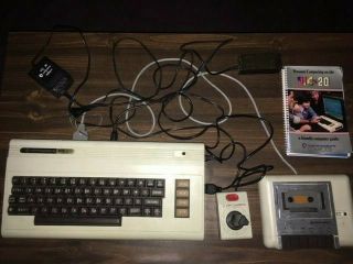 Vintage Commodore Vic - 20 Personal Home Computer With Box