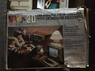 Vintage Commodore VIC - 20 Personal Home Computer with Box 2