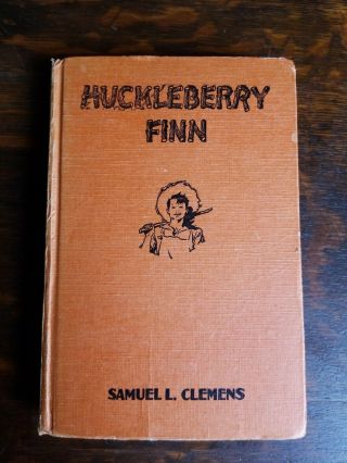 Huckleberry Finn By Samuel L.  Clemens / Mark Twain Vintage Book Hc Illust.