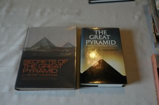 The Great Pyramid By Smyth & Secrets Of The Great Pyramid By Peter Tompkins Hcdj