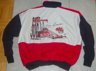 Vintage Kenny Bernstein Mac Tools Racing Team Budweiser Jacket - L - Usa