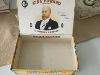 Vintage King Edward Cigar Box