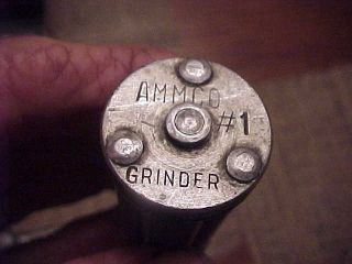 Vintage AMMCO Hydraulic Brake Cylinder Hone Grinder Set 0 & 1 in Orig Tin Case 3