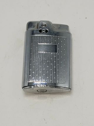 Vintage Ronson Capri Silver Tone Pocket Lighter