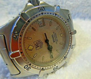 Tag Heuer 962.  206 Stainless Steel Quartz Watch - 36mm - 2000 Series Divers Watch