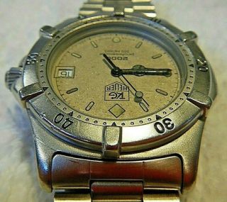 Tag Heuer 962.  206 Stainless Steel Quartz Watch - 36mm - 2000 Series Divers Watch 3