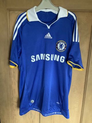 Chelsea 2008 - 09 Home Vintage Football Shirt - Size Small