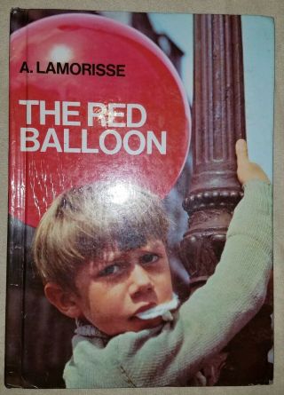 The Red Balloon By A Lamorisse,  1956 - Vintage Hardcover Children 