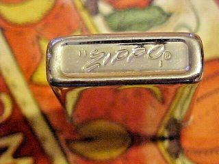 Vintage ZIPPO Cigarette Lighter w/ Orig.  Inner Element 2