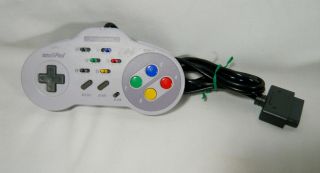 Vintage NINTENDO SNS - 001 Control Deck Adapter 2 Game Controllers 2