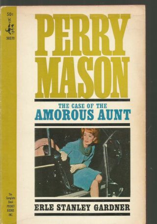 The Case Of The Amorous Aunt Erle Perry Mason Stanley Gardner Paperback 1965