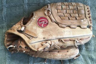 Rawlings Gold Glove Series Hoh - 50bf Right Hand Throw Vintage Baseball Glove 12 "