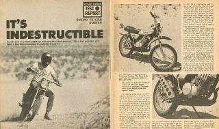 1971 Suzuki Ts - 125r Duster Motorcycle Road Test - 5 - Page Vintage Article