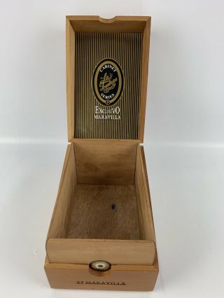 Vintage Cigar Box Cabinet La Tradicion Series Exclusivo 25 Maduro Nicaragua