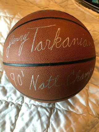 Jerry Tarkanian Signed Autographed " Shark Attack " First Edition Unlv Basketball