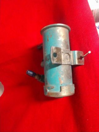Vintage Side Mounted Electric Fuel Pump Facet 12v One Wire Positive - - Pre - Owned