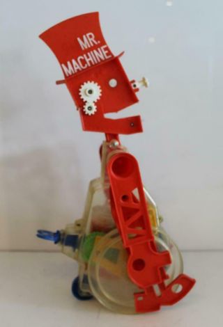 Vintage Mr Machine Wind Up Toy Robot Ideal Toy Company 1960s 1970s