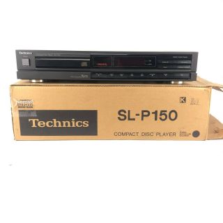 Vintage Technics Sl - P150 Compact Disc Cd Payer W/ Box