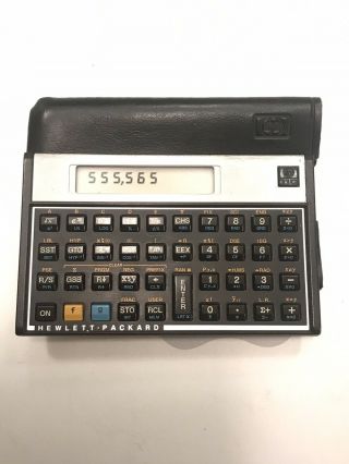 Vintage Hewlett Packard HP 11C Scientific Calculator Batteries 3