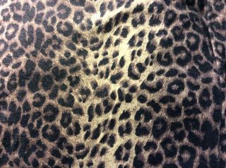 Vintage California Crazee Wear Style 500 Cheetah Print Size L