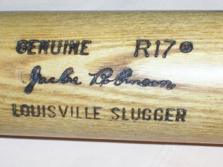 Old Vintage Jackie Robinson Louisville Slugger 125 Baseball Bat Near R17