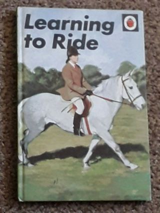 Vintage Ladybird Book Learning To Ride 633