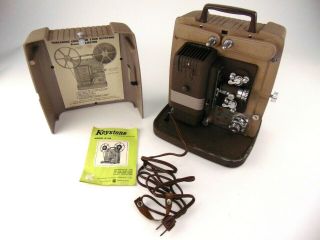 Vintage Keystone K - 100 8mm Movie Film Projector And Great