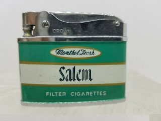 Vintage Salem Cigarette Lighter Crown Design