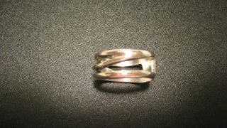 Vintage Tiffany & Co.  Sterling Silver Zig Zag Ring