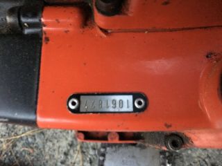 Jonsered 451 EV chainsaw,  does fire,  jonsered 451ev vintage chainsaw 2