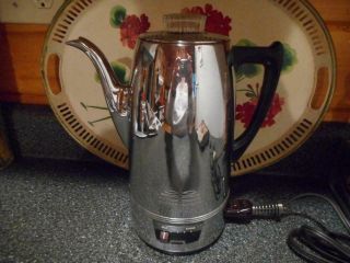 Vintage Universal Electric Coffee Maker Coffeematic 8 Cups Ea4428