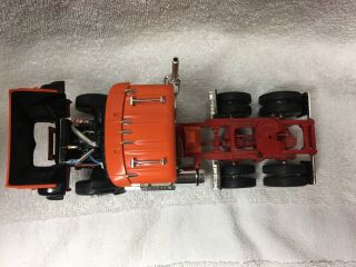 First Gear 1/34 Mack Granite Tractor W/End Dump Trailer Palumbo Diecast 18 - 3310 3