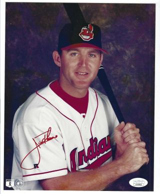 Jim Thome Signed/autographed Cleveland Indians 8 X 10 Jsa