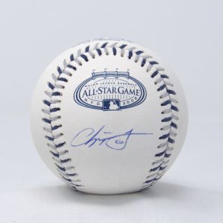 Chipper Jones Braves Signed Autographed 2008 All Star Baseball Jsa