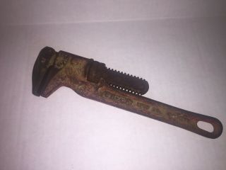 Ridgid 2 5/8 Spud Wrench Monkey Wrench Vintage Pipe Tool