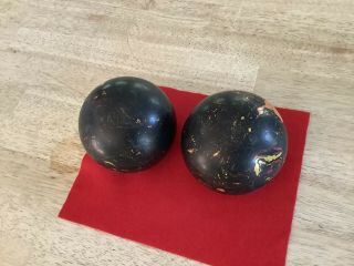 Manhattan Rubber Duck Pin Bowling Balls - Vintage Duckpin Bowling Balls
