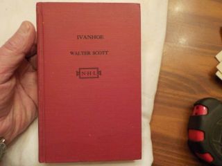 National Home Library Edition 1935 Ivanhoe A Romance By Sir Walter Scott