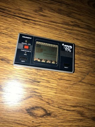 Radio Shack Tandy Hold Up Vintage Electronic Handheld Video Game Japan Made Vtg