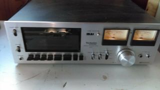Vintage Cassette Deck Technics Panasonic 615 Rs - 615 Us 120v