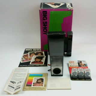 Polaroid Big Shot Portrait Land Vintage Camera,  Magiccube Pack -,