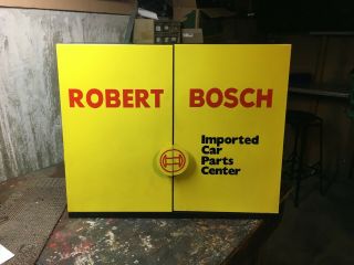 Vintage Bosch Metal Garage /shop Parts Cabinet Minty