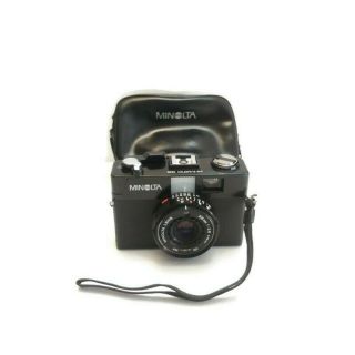 Minolta Vintage Hi - Matic G2 35mm Film Camera 38mm F2.  8 Lens With Camera Bag
